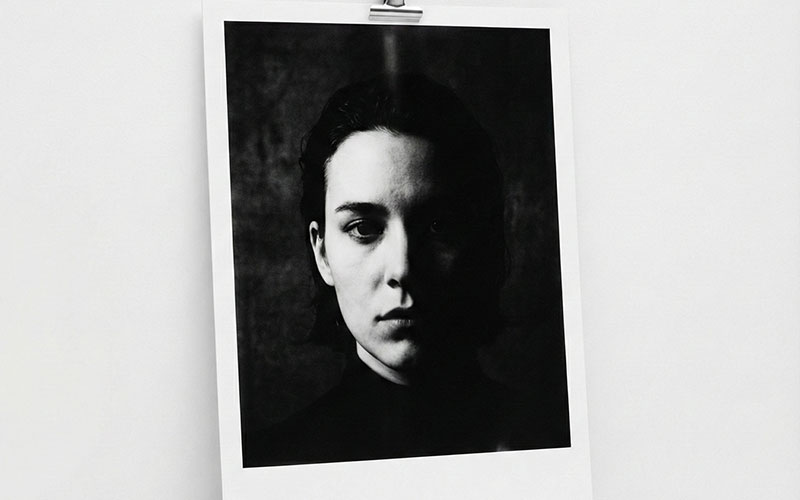 Black and white original format photo art