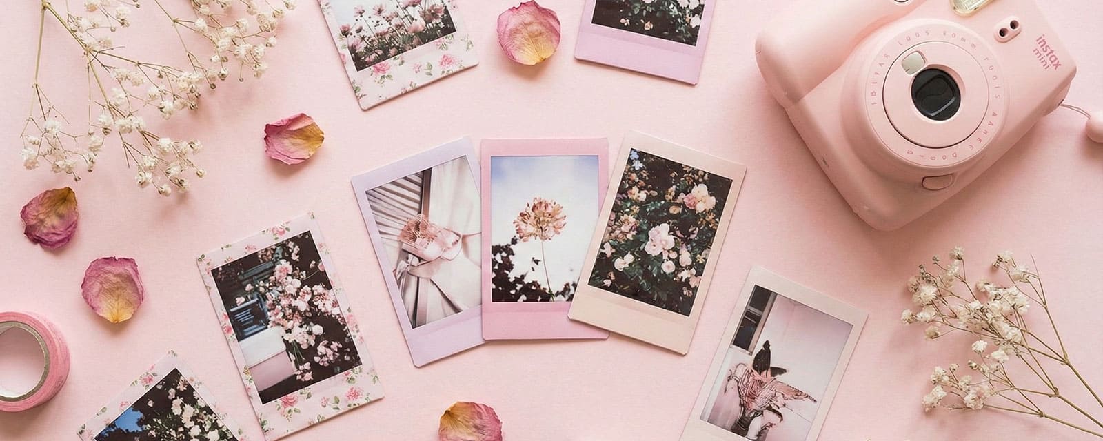 Soft Pink Vintage Flatlay